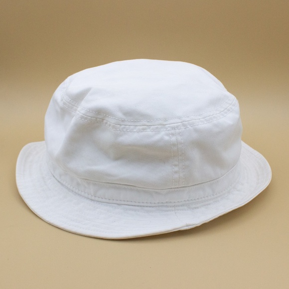 Adidas White Bucket Cotton Twill Hat Women's Size OSFM - Picture 3 of 6